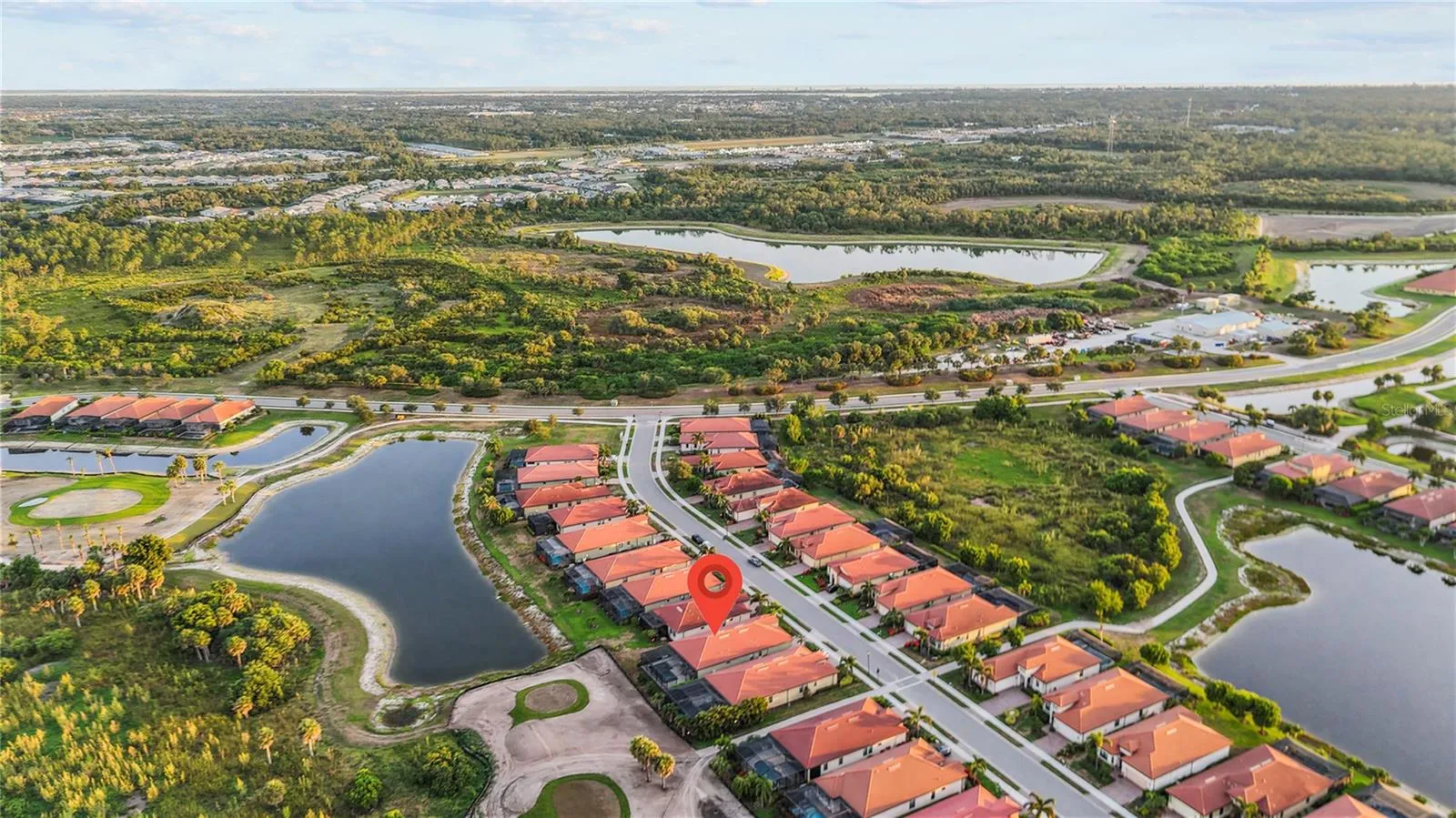 Aerial View of the Home &amp; Community
