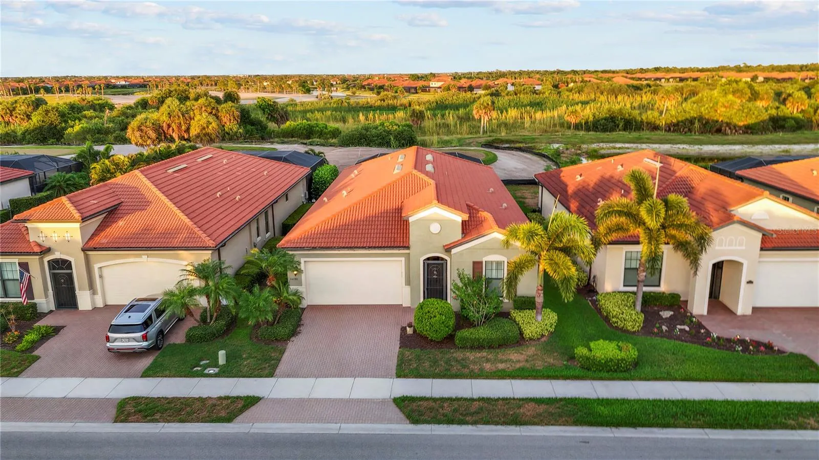 Aerial View of the Home