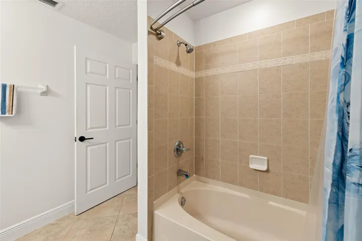 Tiled Shower with Tub