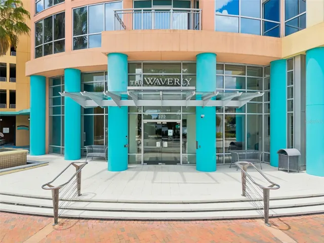 Front entrance on Central Blvd