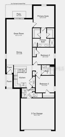 Additional Highlights Include: 1/2 horsepower garage door opener, vertical blinds on slide doors