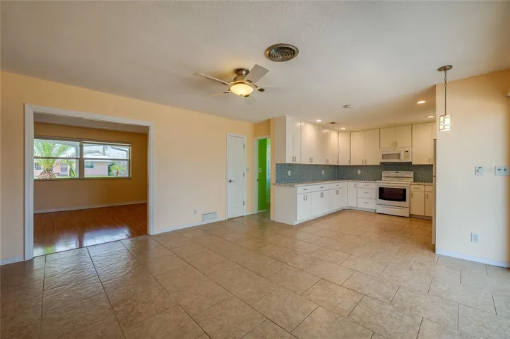 Family room to living room