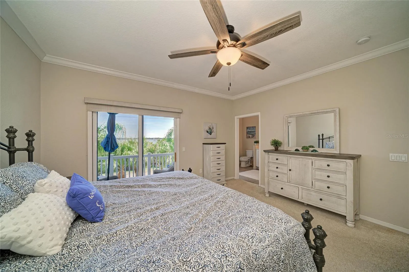 Master Bedroom With Water View