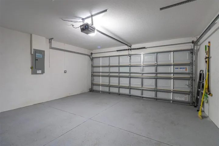 2 C Garage with epoxy Floor