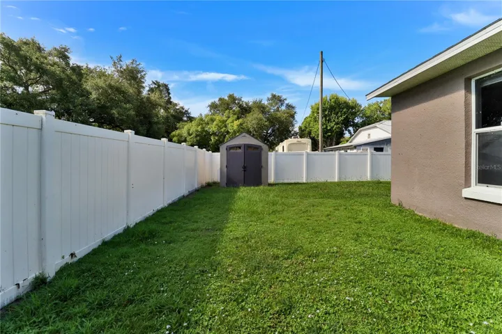 Fenced Backyard