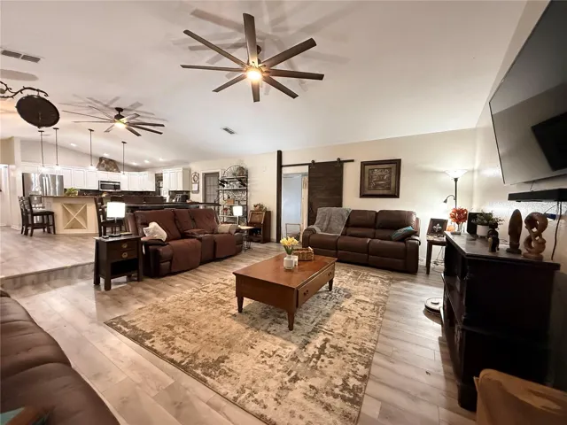 Living Room looking into Kitchen