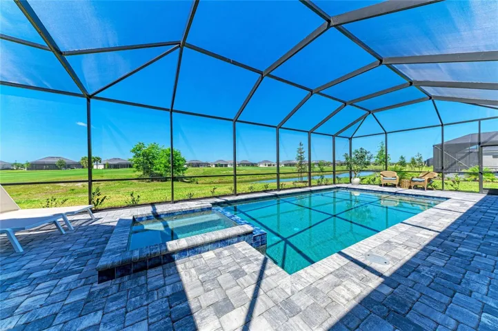 Private Pool with Golf and Lake Views