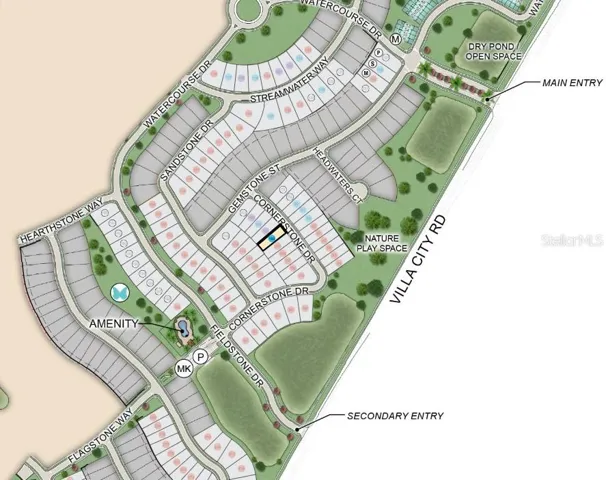 378 Cornerstone Drive Site Map