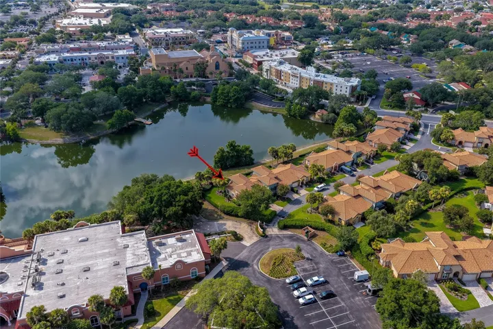 Large building is La Hacienda Rec Center.