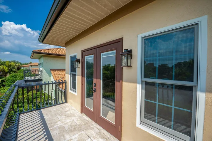 2nd floor west guest room balcony
