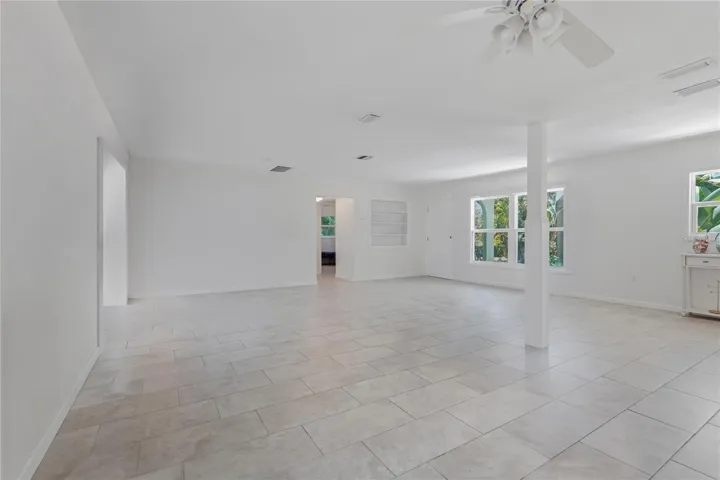 Spacious Living Room with Great Natural Light!