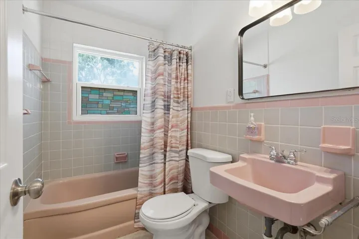 A Throwback Styled Guest Bathroom!