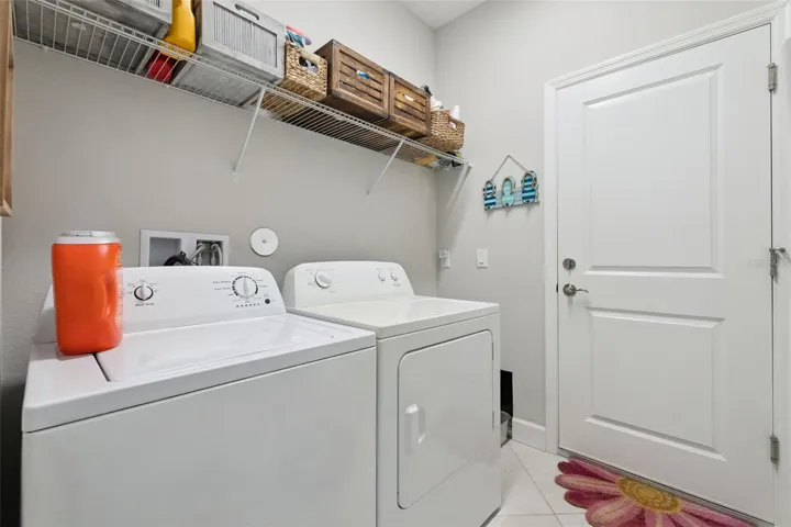 Indoor Laundry Room