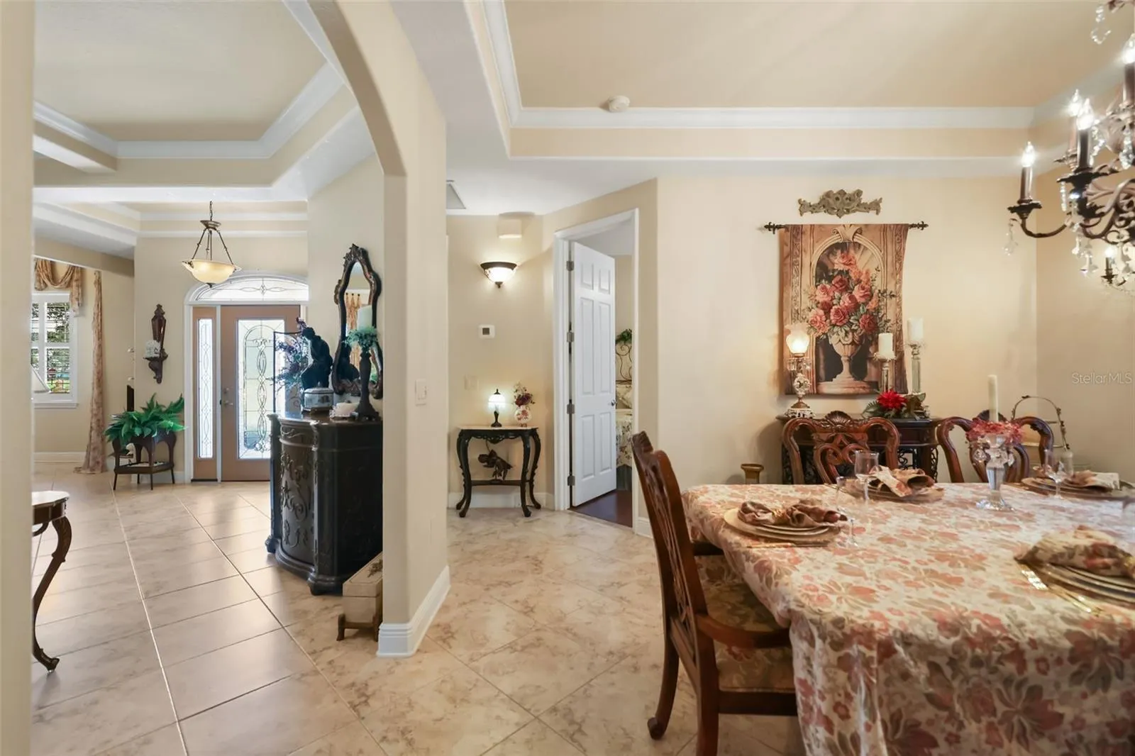 Entry and Dining room