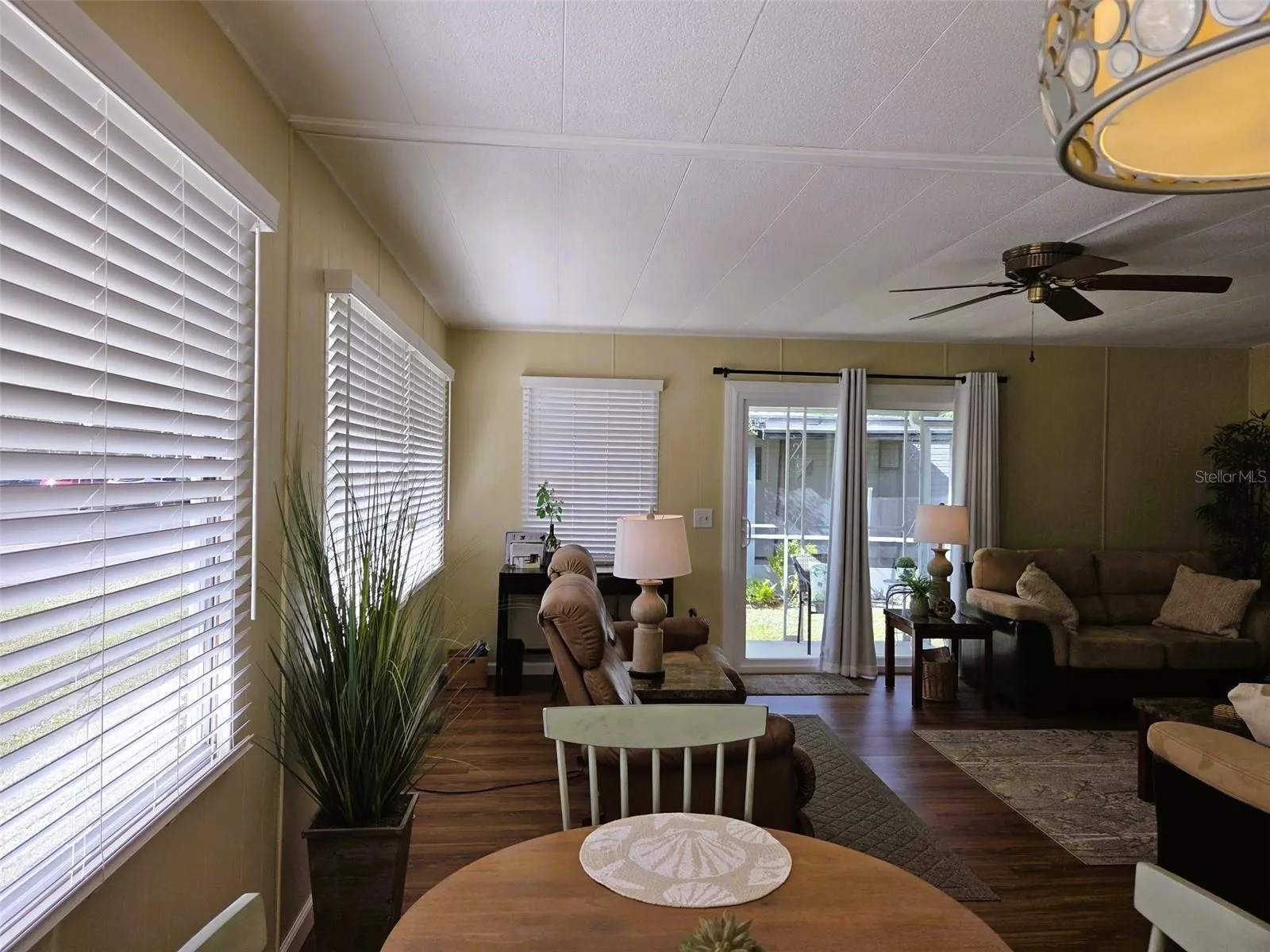View From dining area