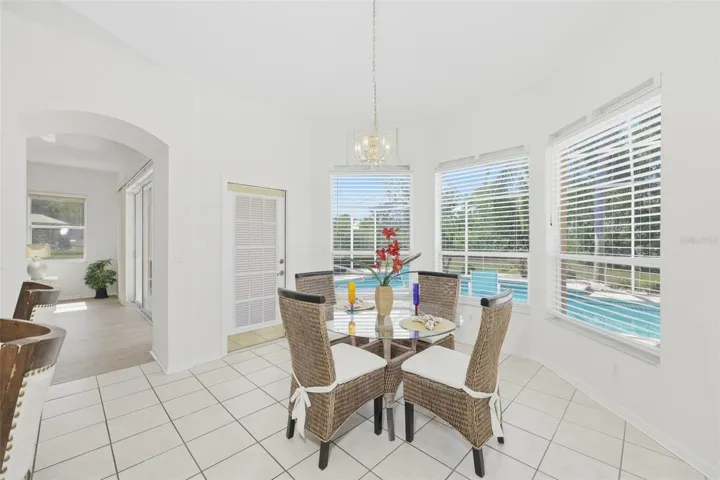 inette with Access to Rear Lanai & Large Bow Windows to View the Wonderful Outdoor Space
