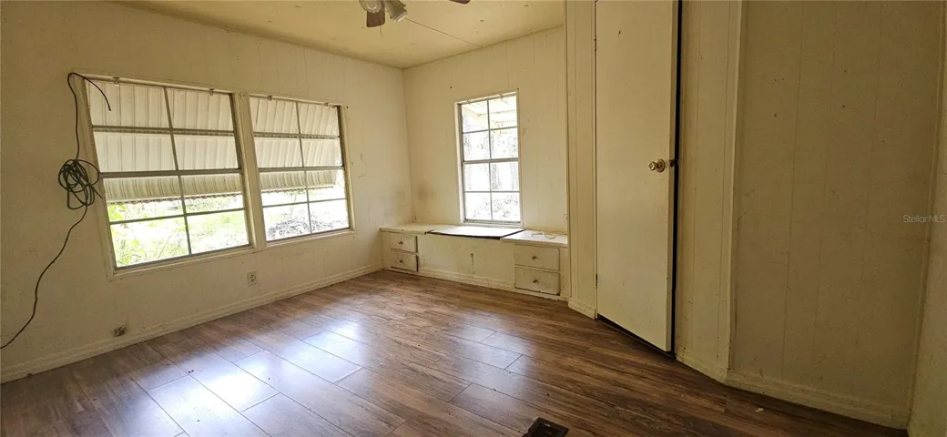 Front Bedroom with build in and Large walk in closet