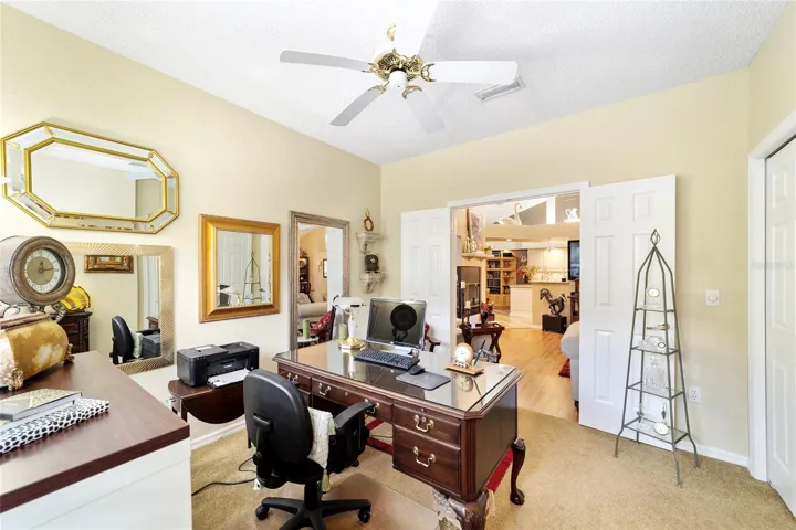 3rd bedroom with French Doors