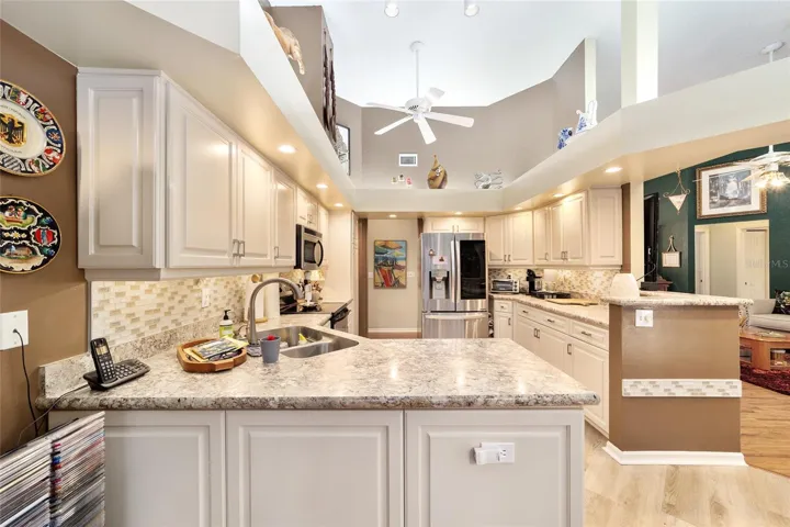 Kitchen view 2