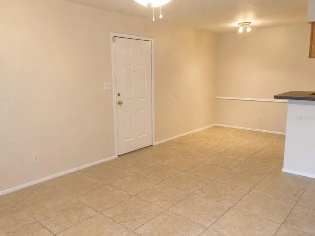 Dedicated dining area.