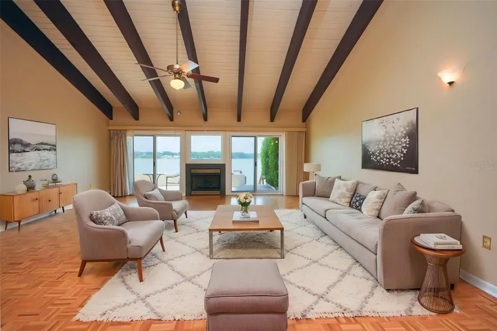 Great Room - virtually Staged