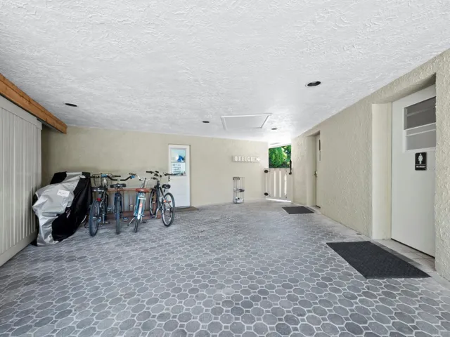 storage for bicycles etc.
