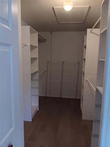 ONE OF THE 3 MASTER CLOSETS