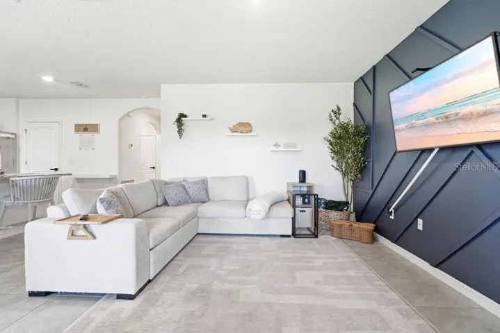 Main Living Room with update Wall Decor