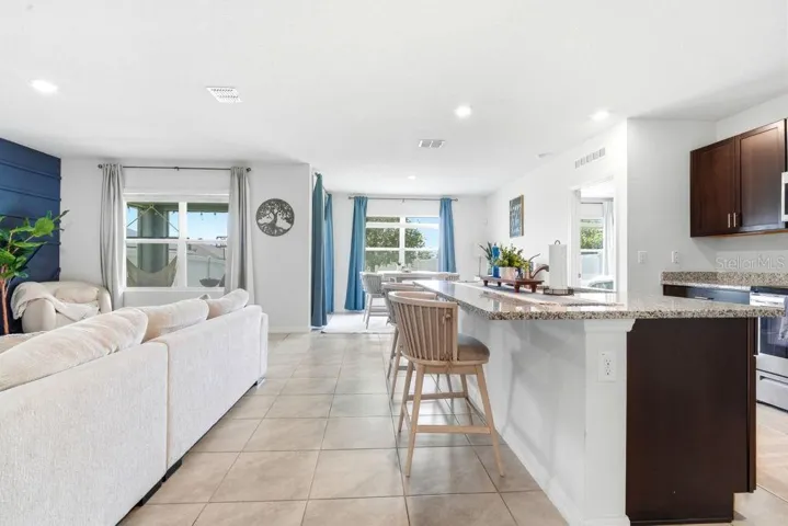 Hallway leading to main living space