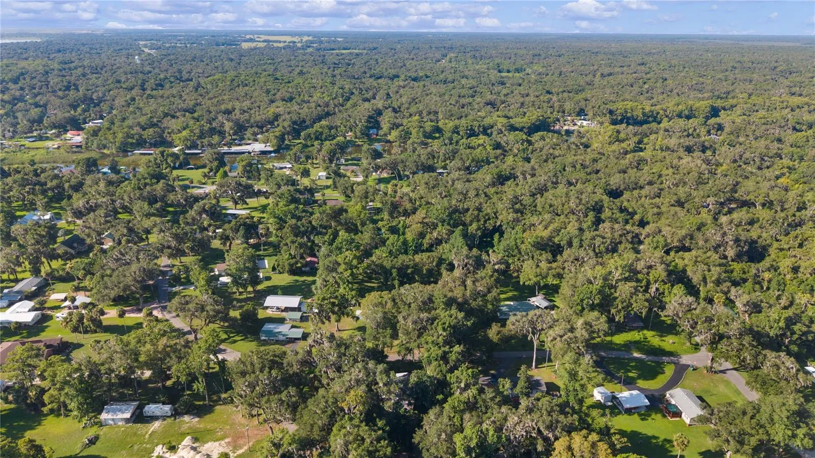 The area is truly in the country, no high-rise buildings here