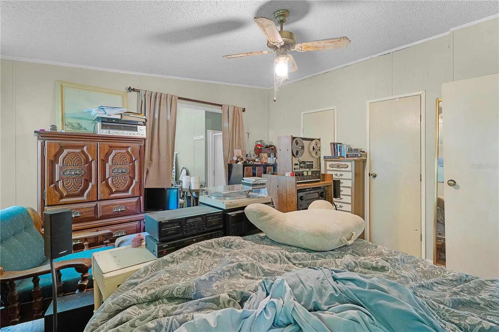 Primary bedroom with plenty of room