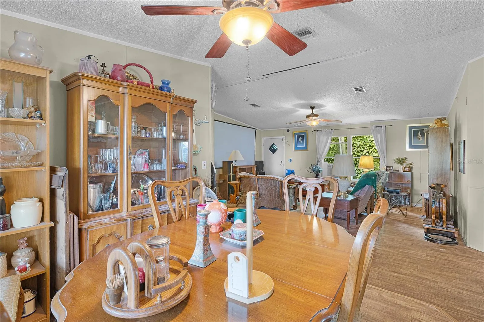 View from dining room