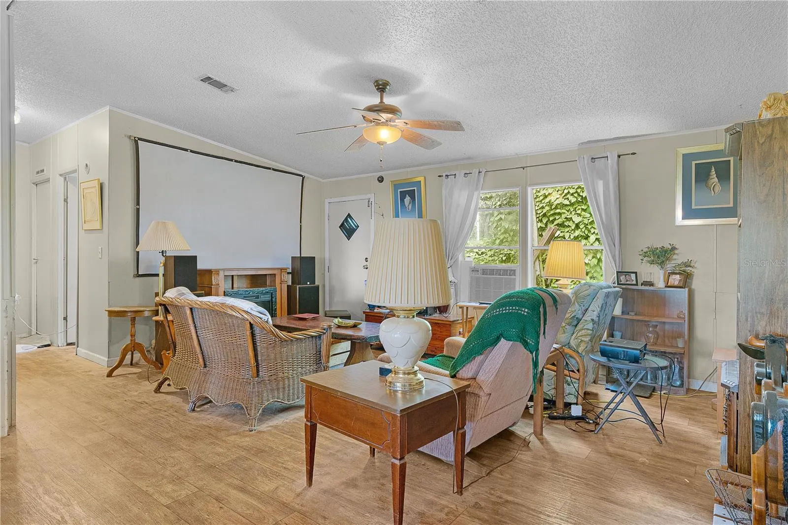 Living room and dining room combination