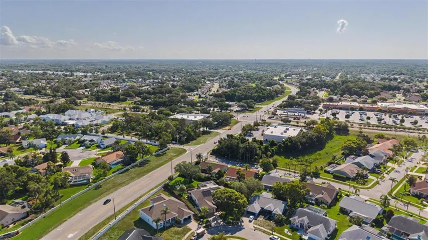 Ariel shot of the neighborhood.