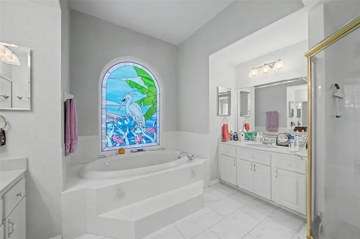 Primary Bathroom Soaking Tub