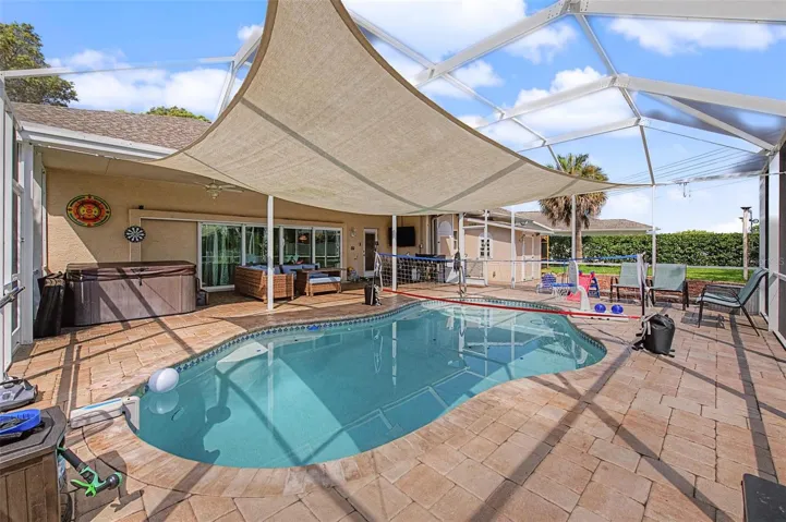 Solar Heated Saltwater Pool