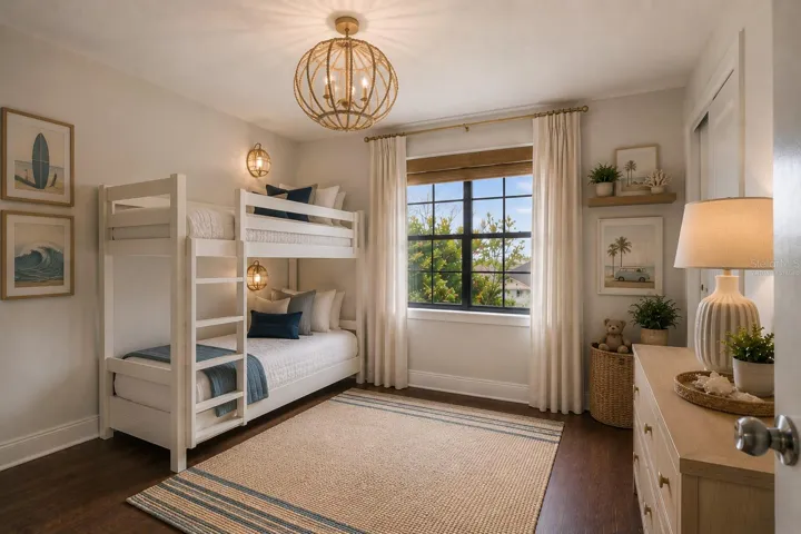 Some marketing images have been AI-assisted and virtually staged to illustrate the property's potential layout, design, use of space, and possible aesthetic enhancements. Certain photos may include digitally enhanced visualization of furnishings, décor, finishes, landscaping, or cosmetic elements for marketing and illustrative purposes only. Actual property conditions, features, finishes, fixtures, and appearance may vary, and buyers are encouraged to independently inspect the property to verify all present conditions.