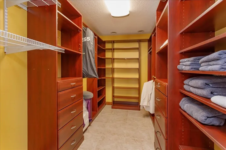 Enormous walk-in closet