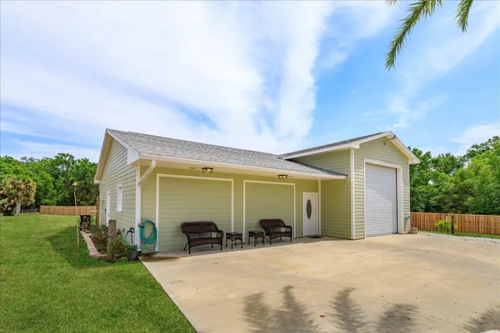 Garage with RV storage and flex space