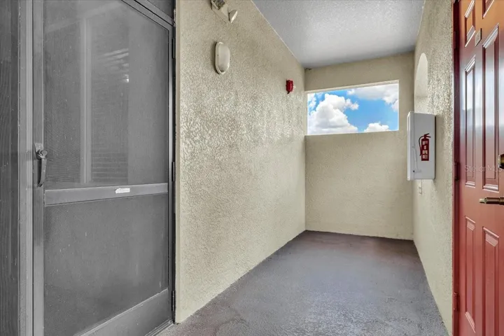Storage Closet just Across from Unit