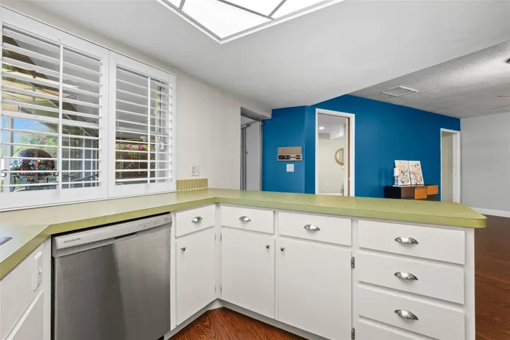 Kitchen - open to bonus family room