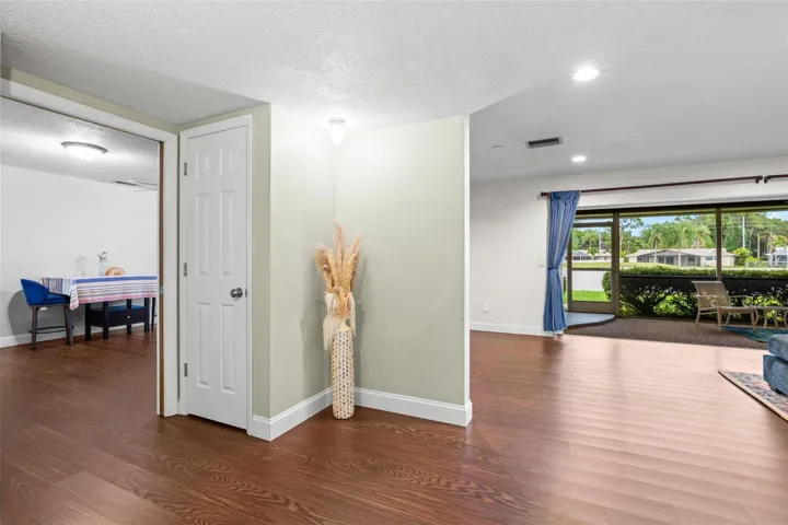 View from foyer