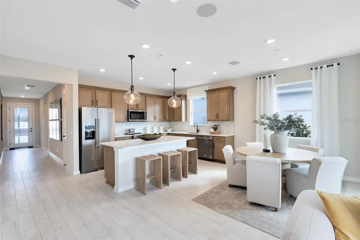 Model Home Design Only. Pictures and furnishings are for illustrative purposes only. Elevations, colors and options may vary. Furniture is for model home staging only.