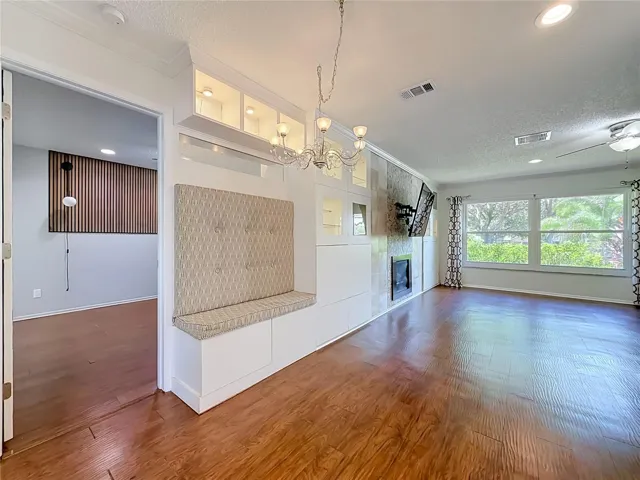 Dining Area - Living Room - Primary Suite