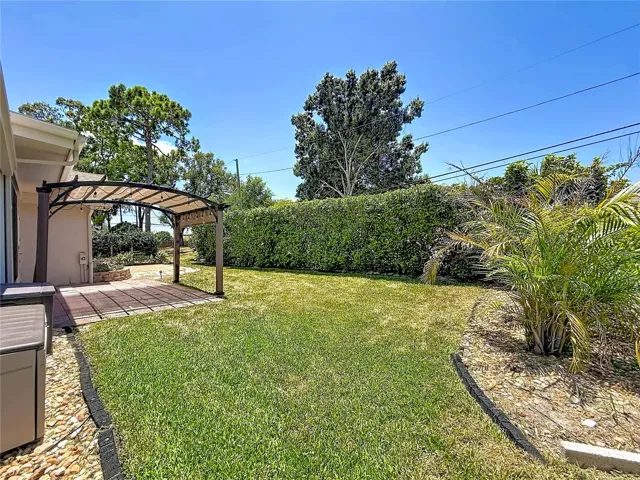Rear Green Space and Outdoor Living Area