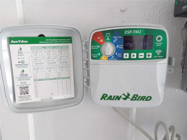 Sprinkle system control and new pump