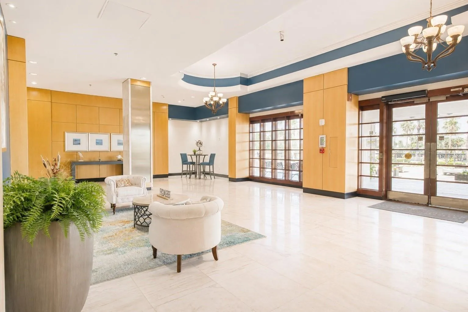 A grandiose lobby.