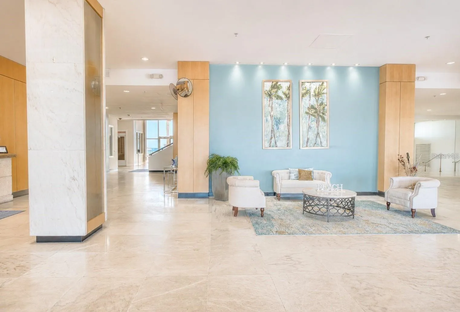 A grandiose lobby.