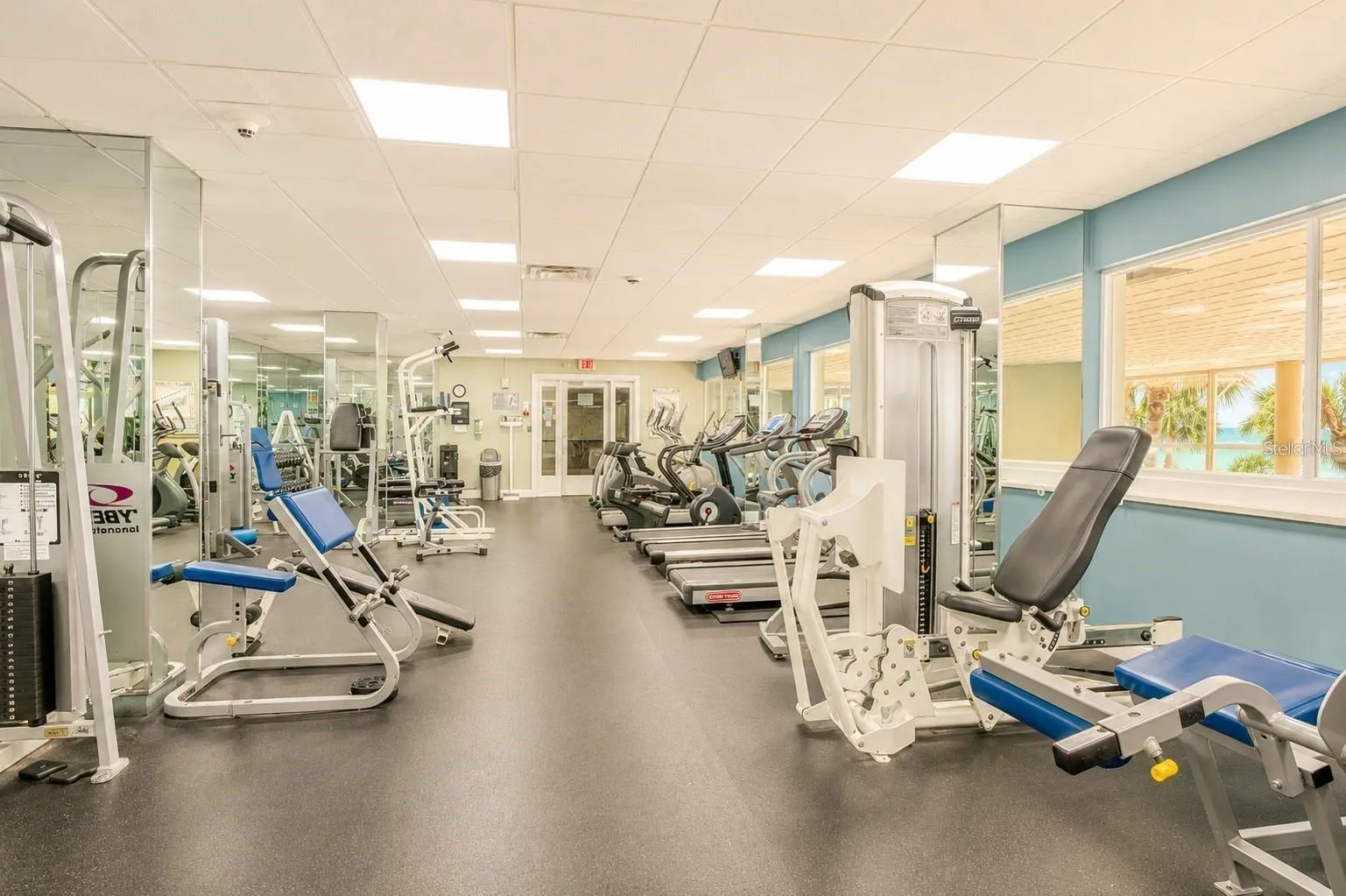 State of the art gym.