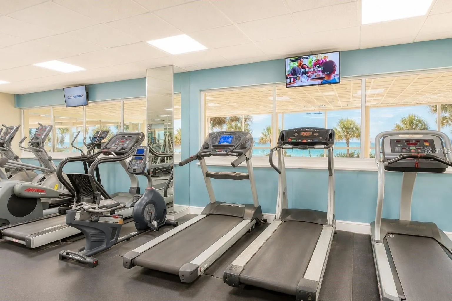 State of the art gym.